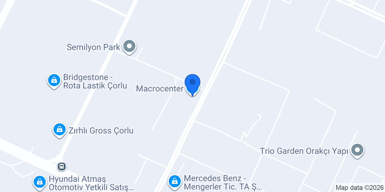 Macrocenter konumu