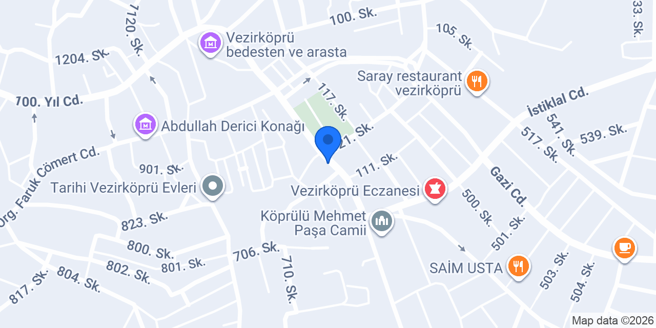Ergin Eczanesi konumu