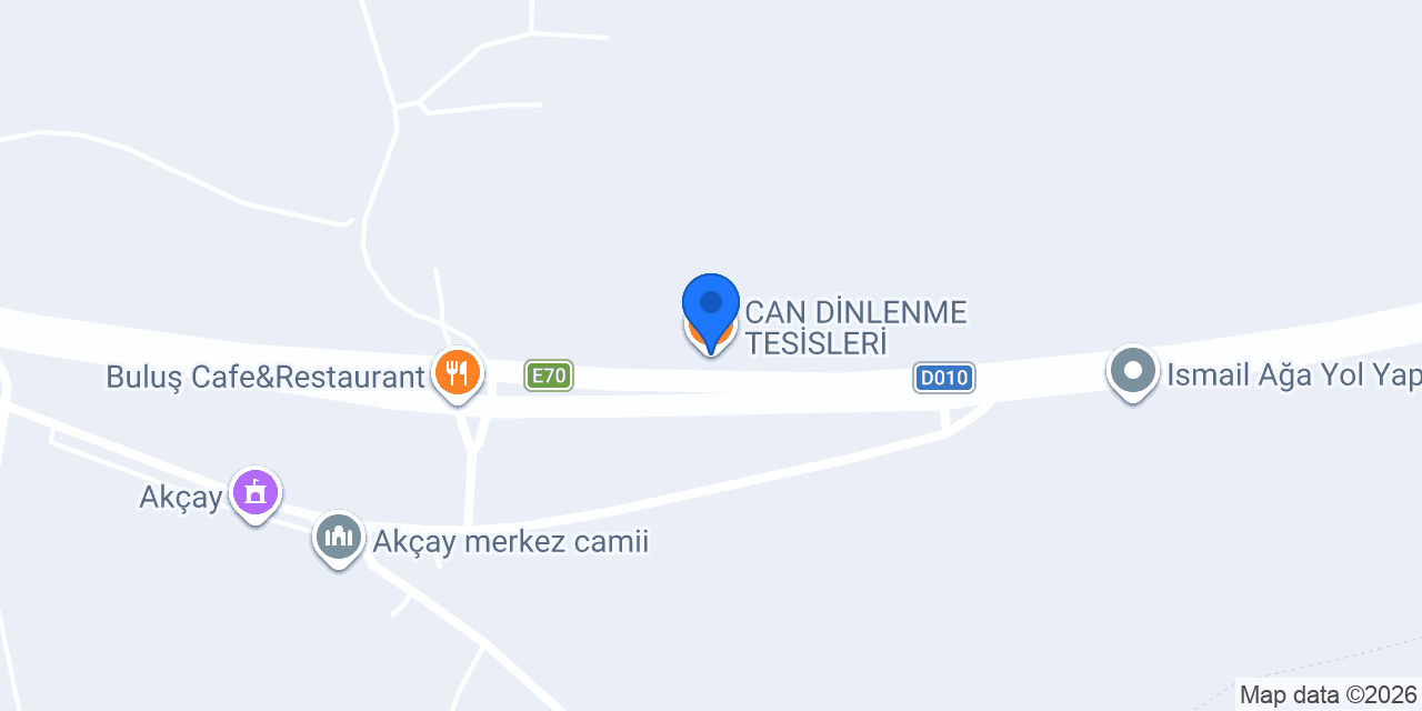CAN DİNLENME TESİSLERİ konumu