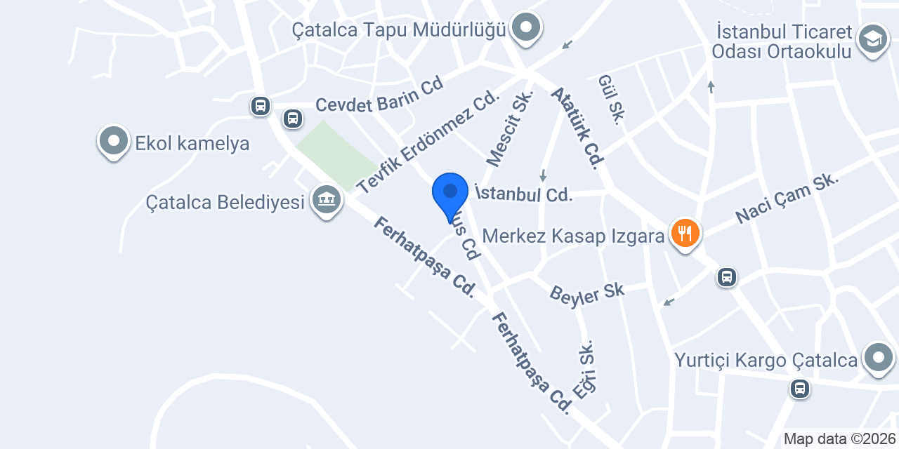 Hero's Pizza | Çatalca Şubesi konumu