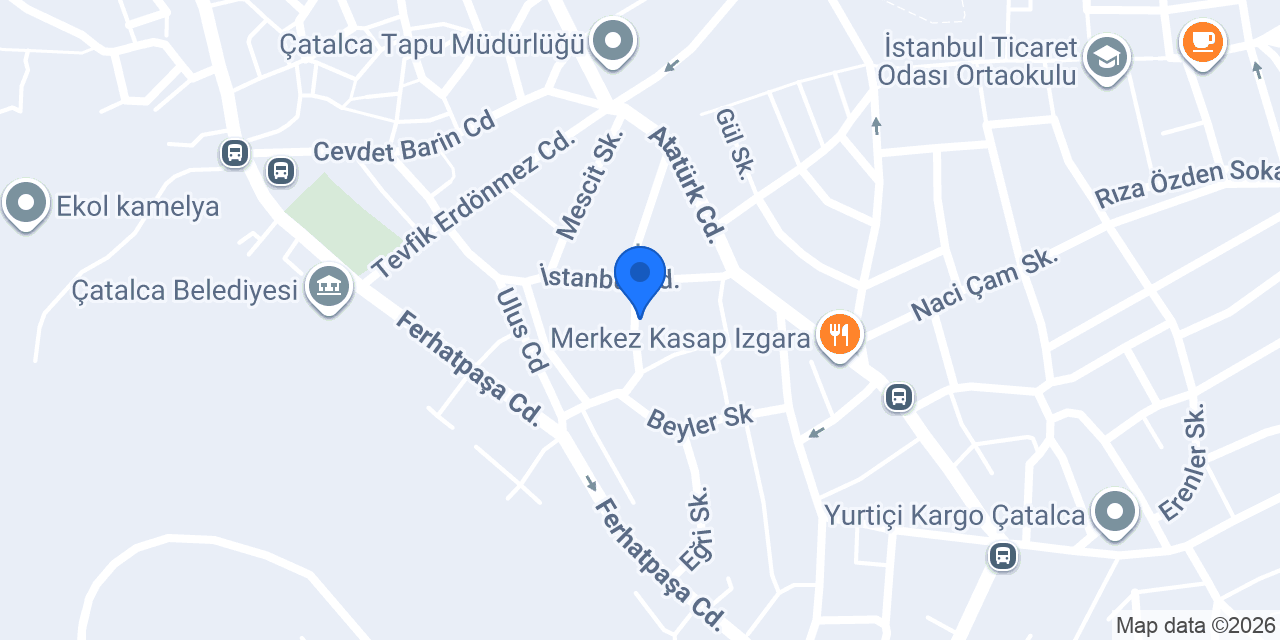 İMS Mekanik Mühendislik konumu