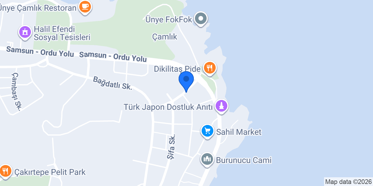 Burunucu Eczanesi konumu