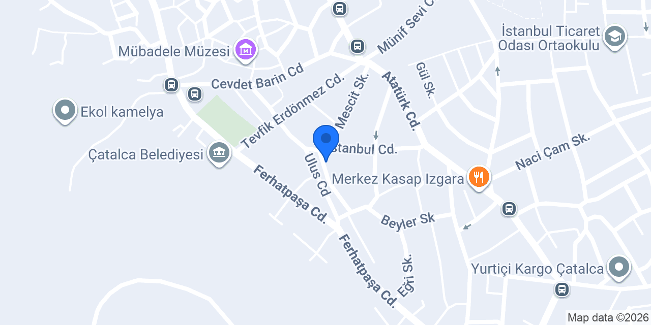 FERİDE UĞUR HUKUK BÜROSU konumu