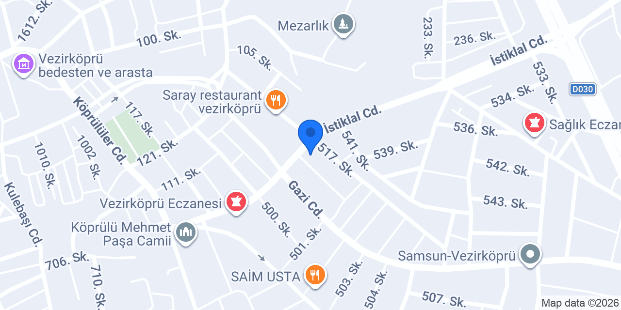 Meriç Öncü Döner Künefe konumu