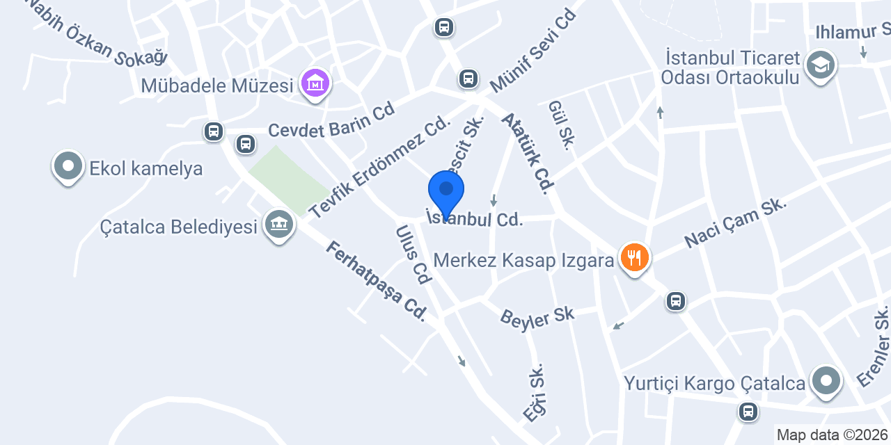 Manolya Çiçekçilik konumu