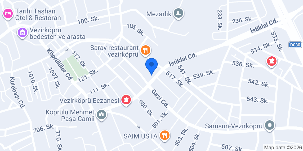 Serkan Et Lokantası konumu
