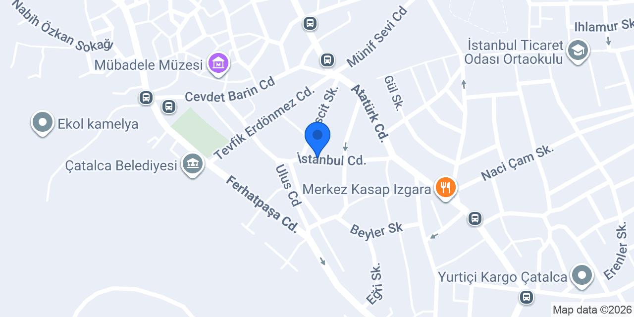 ÇATALCA Travel konumu