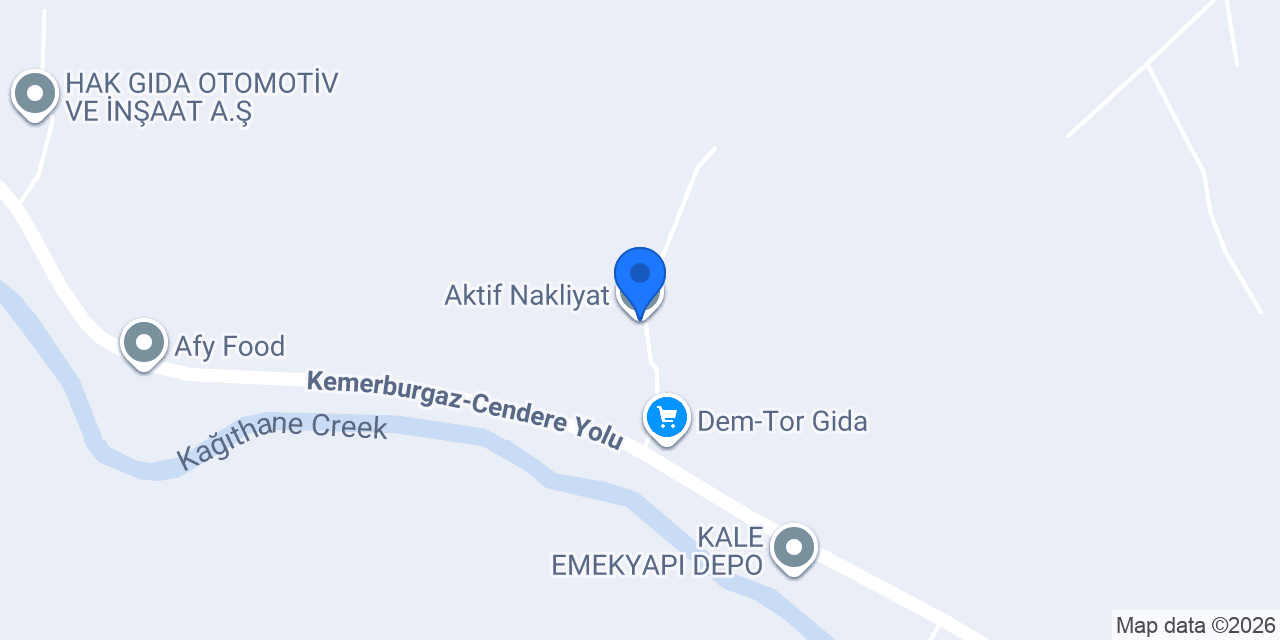 Aktif Nakliyat konumu