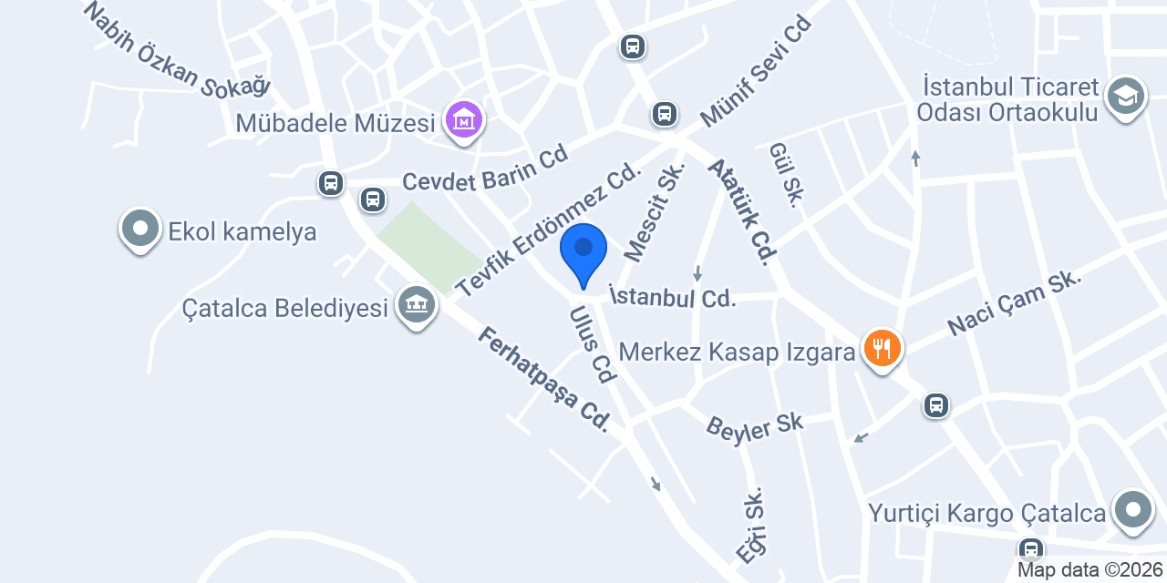 Girgin Çiçek Evi konumu