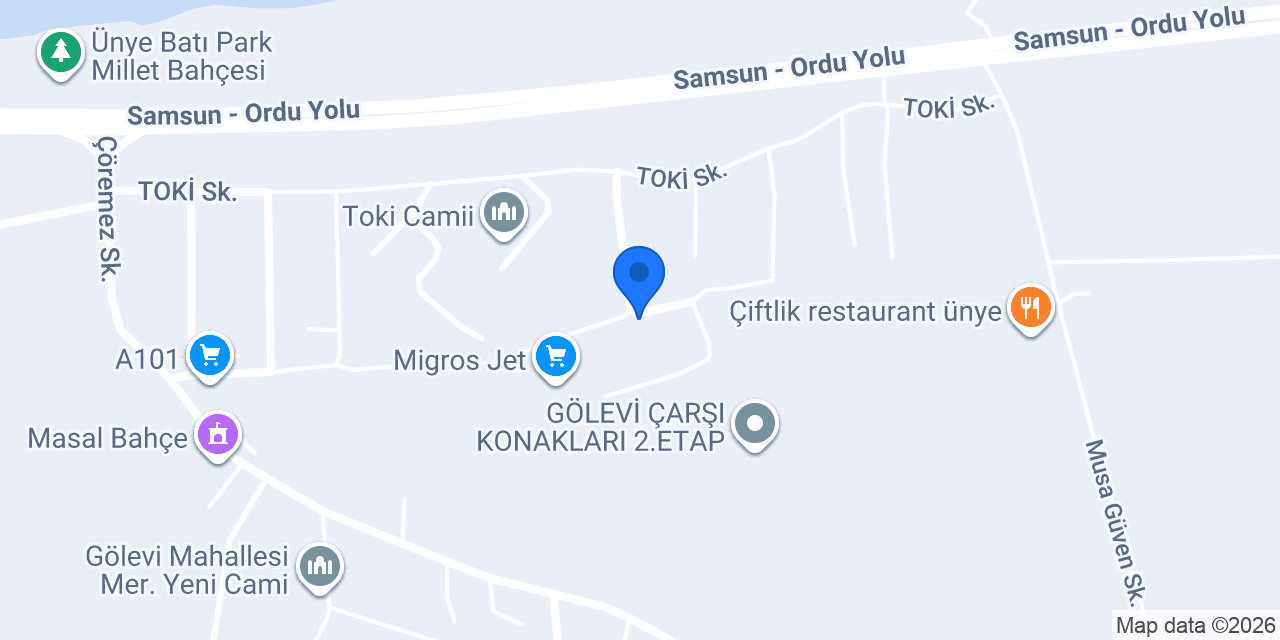 SAN İNŞAAT konumu
