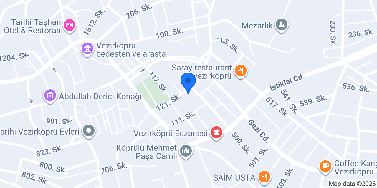 BALIKÇIOĞLU ECZANESİ konumu