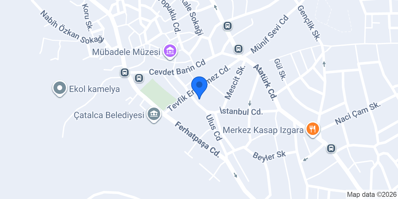 Tarhan Hukuk Bürosu konumu