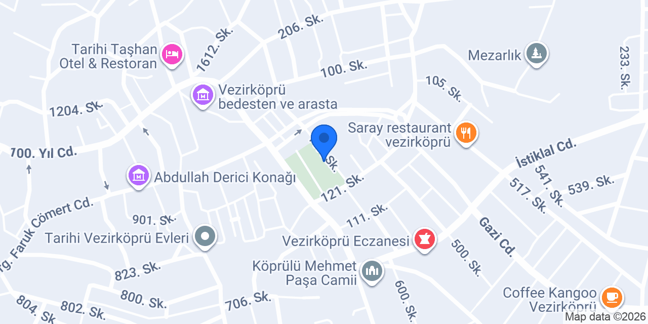 Park Kafe & Aile Çay Bahçesi konumu