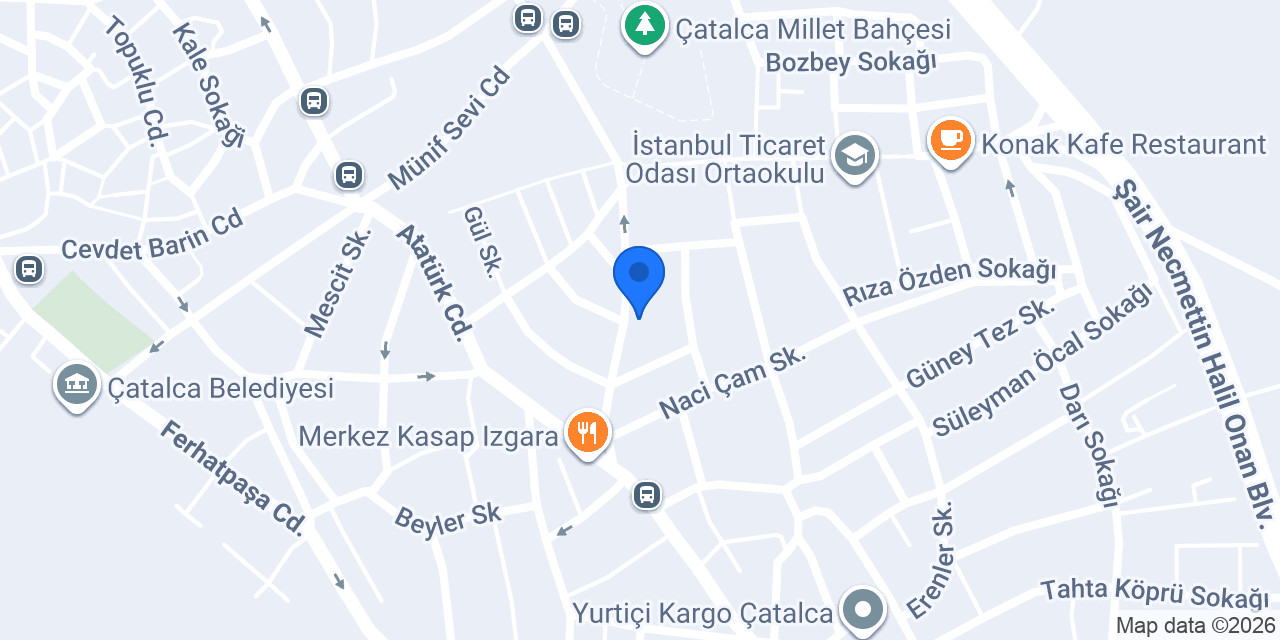 Nakkaş Zadem Çatalca konumu