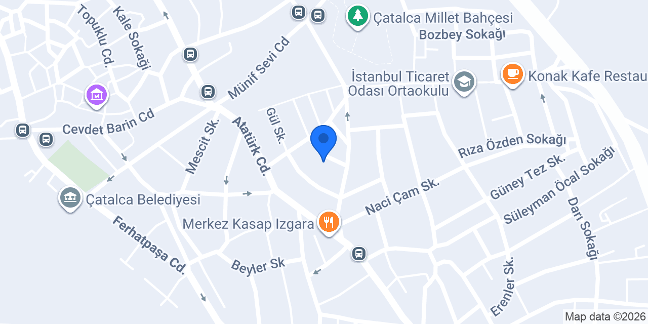 ÇATALCAHOME konumu