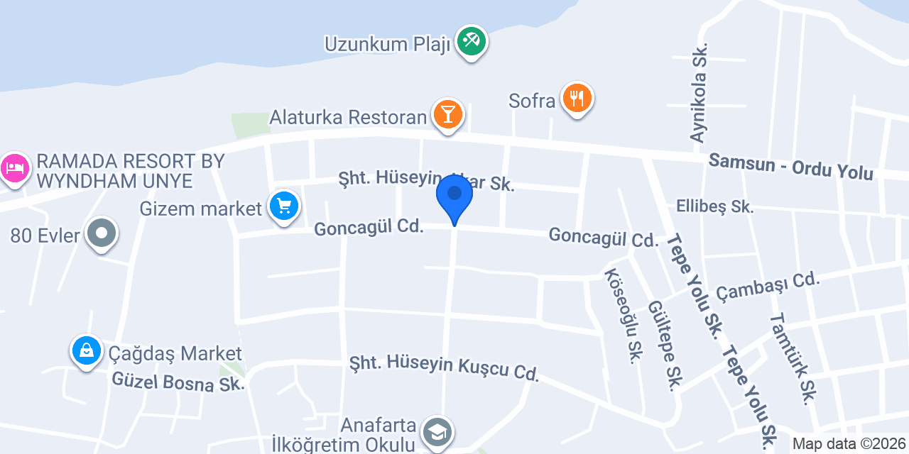 Doğal ikram dondurma konumu