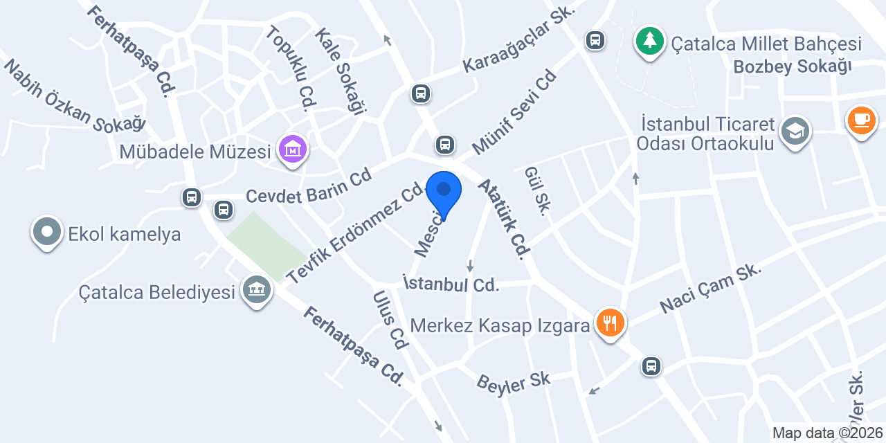 İdeal Sigorta Çatalca konumu