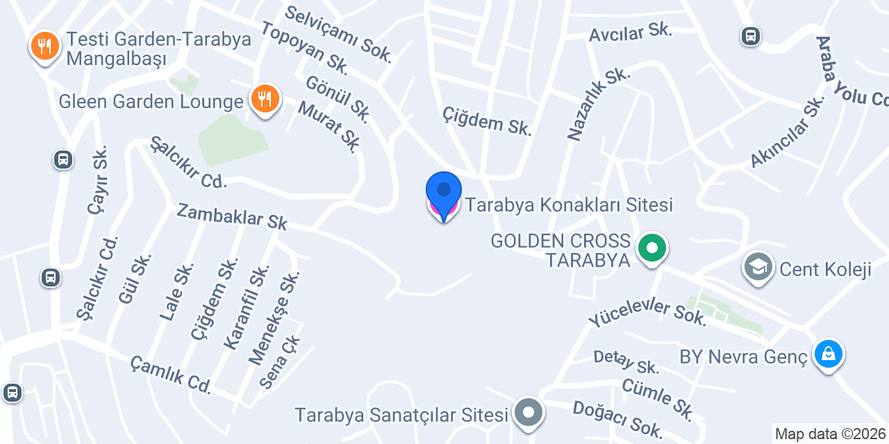 Tarabya Konakları Sitesi konumu