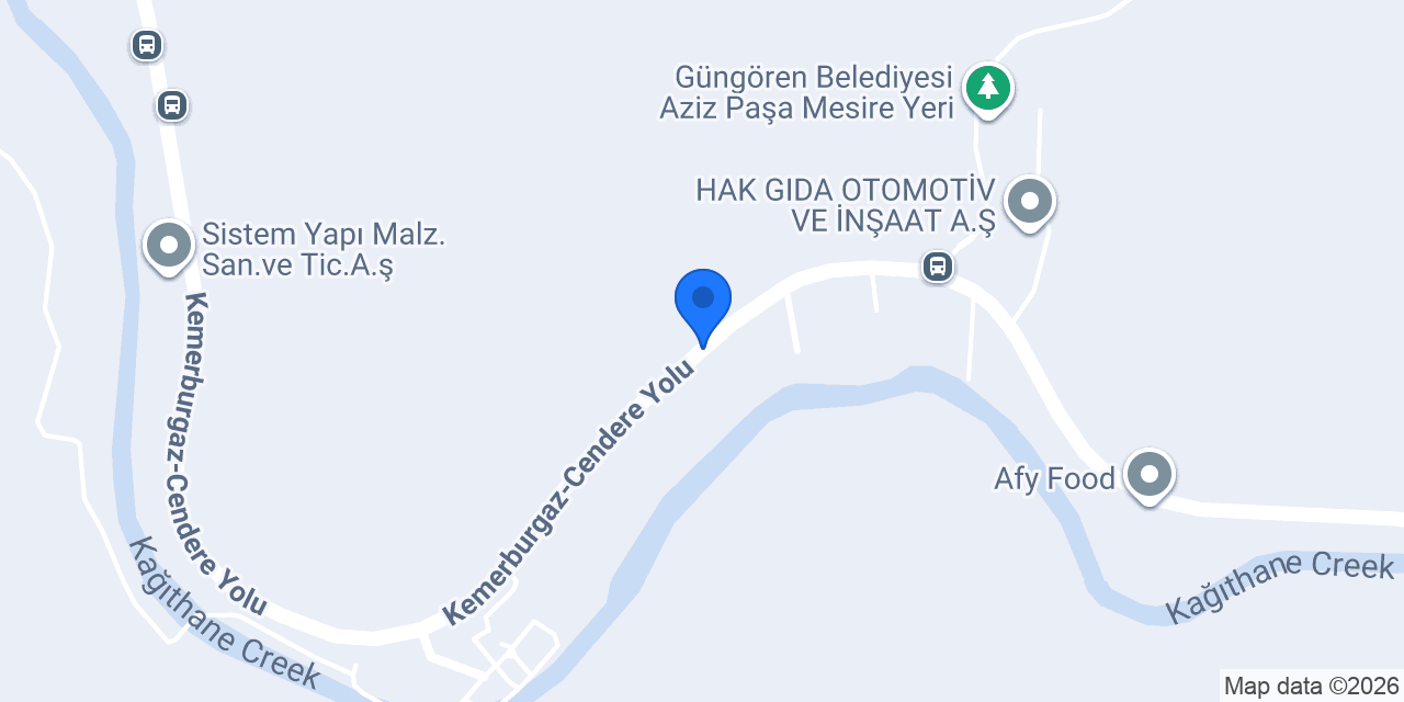 Alkanat Gıda konumu