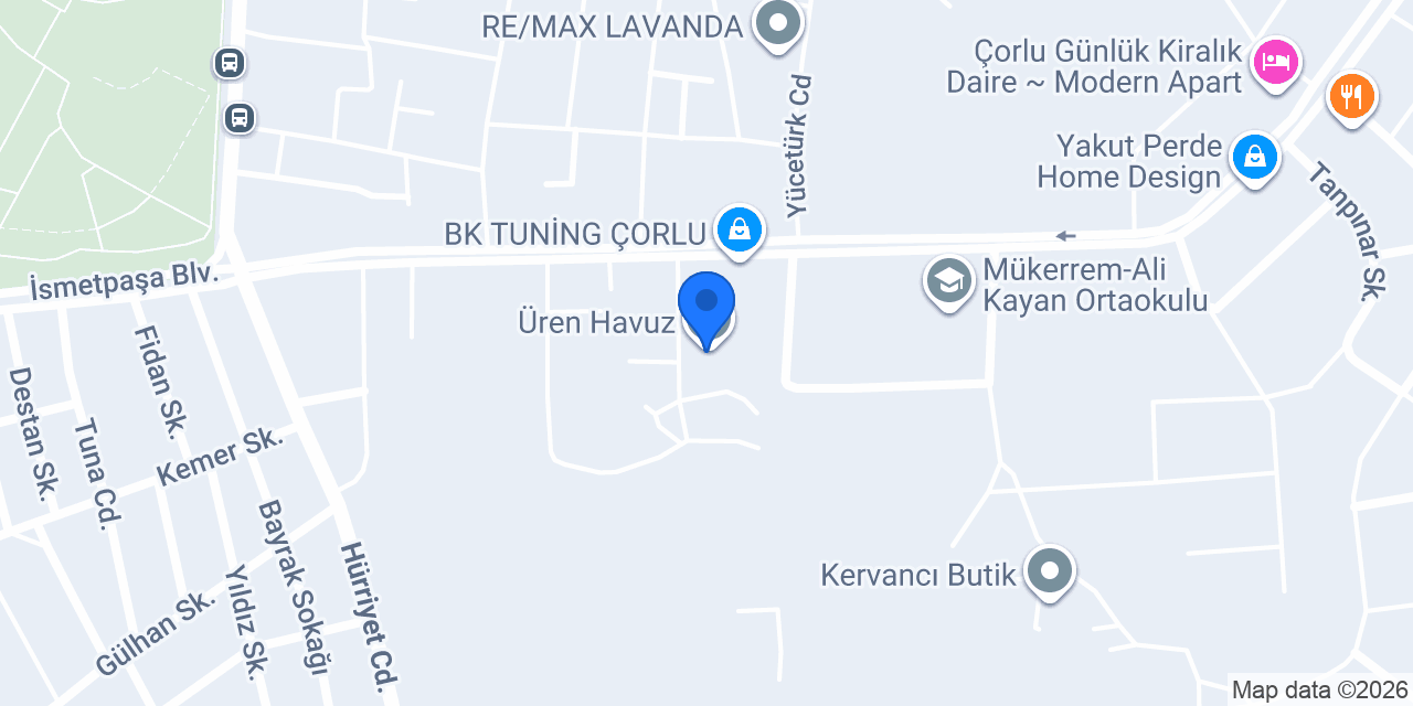 trakpool konumu