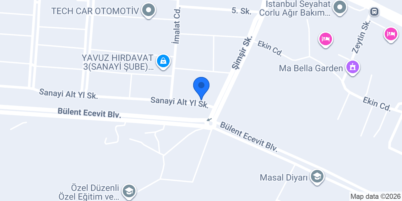 Troya Yapı Kimyasalları Ltd. Şti. konumu
