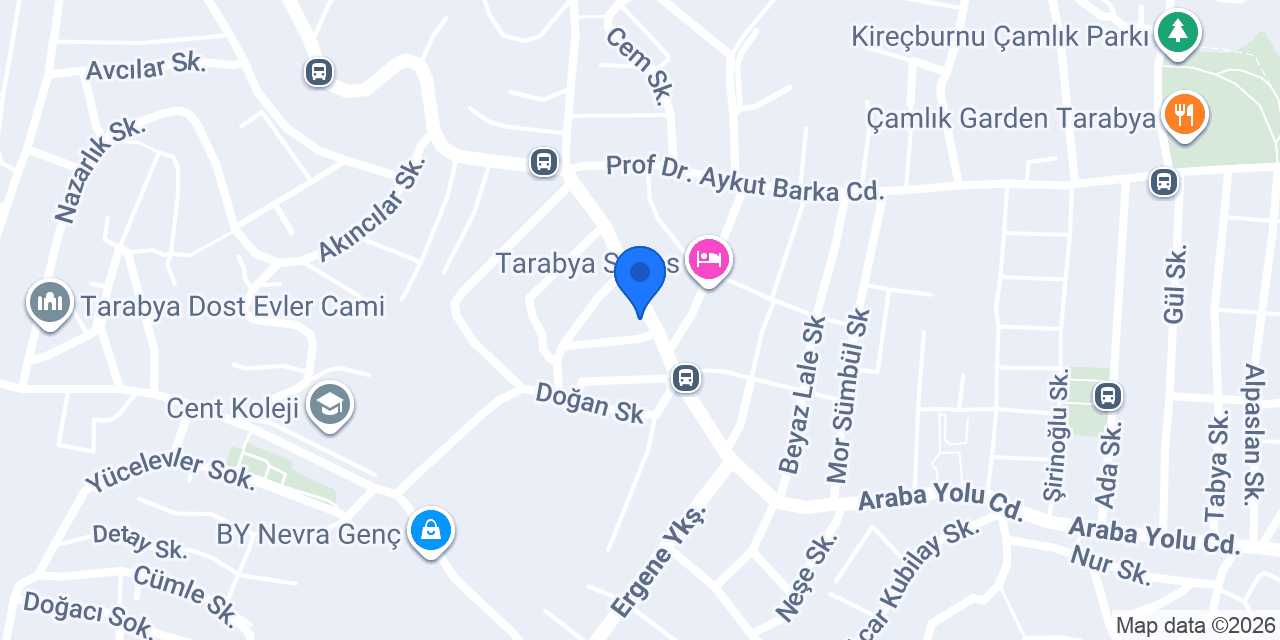 Tarabya İnci Eczanesi konumu
