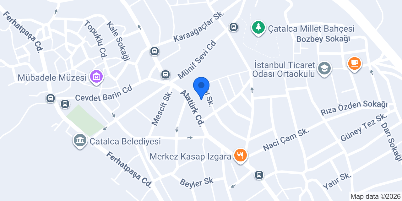 EYÜP DEKORASYON - ÇATALCA konumu