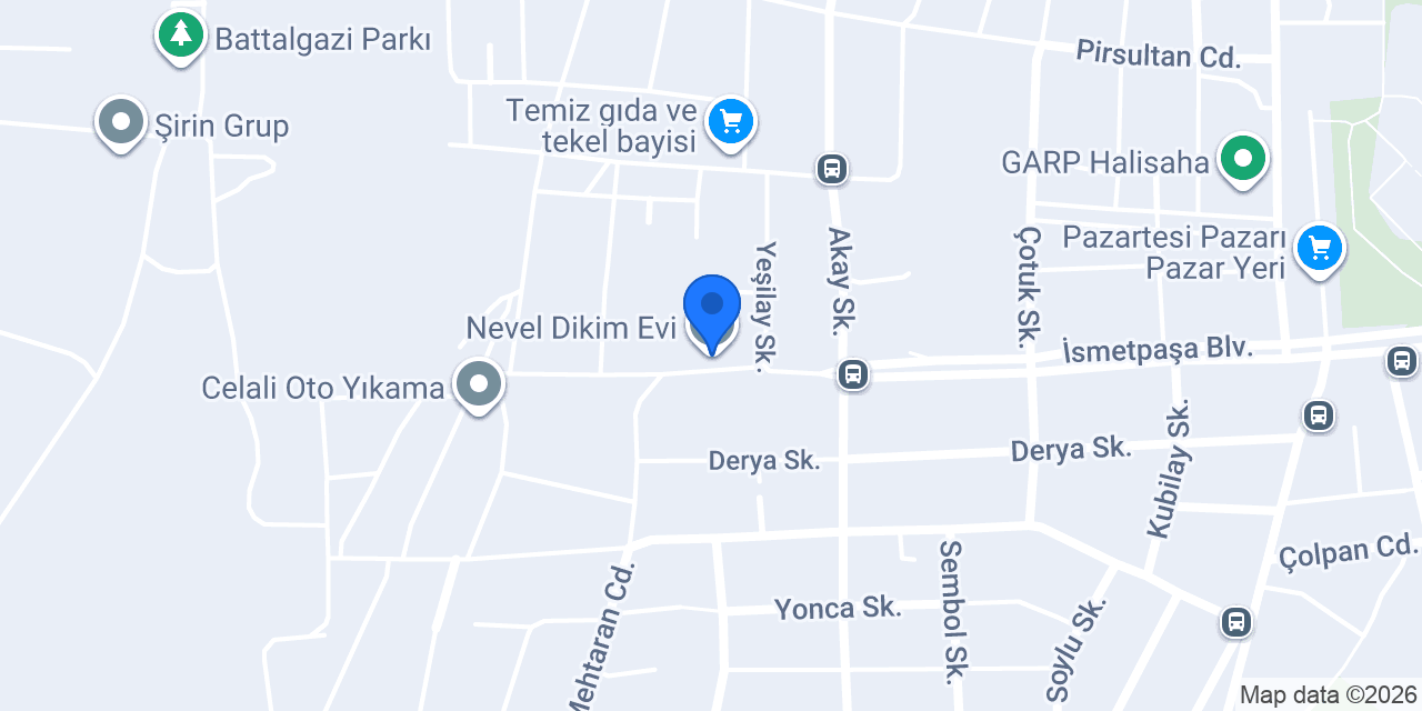 Nevel Dikim Evi konumu