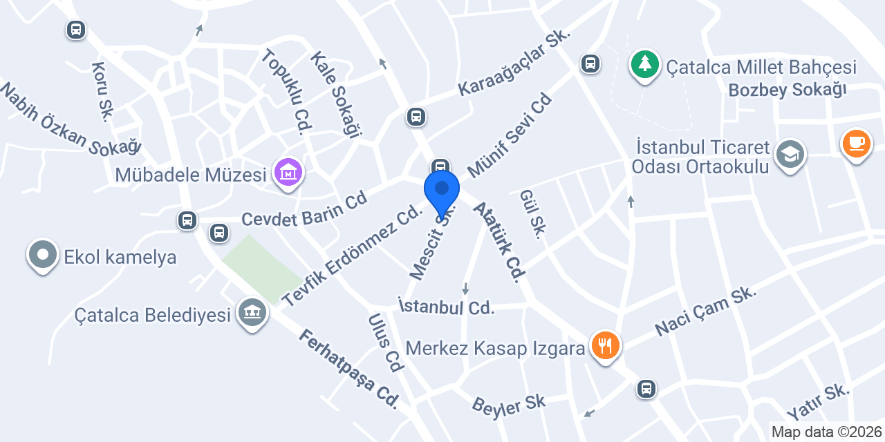 Yeni Eczane konumu