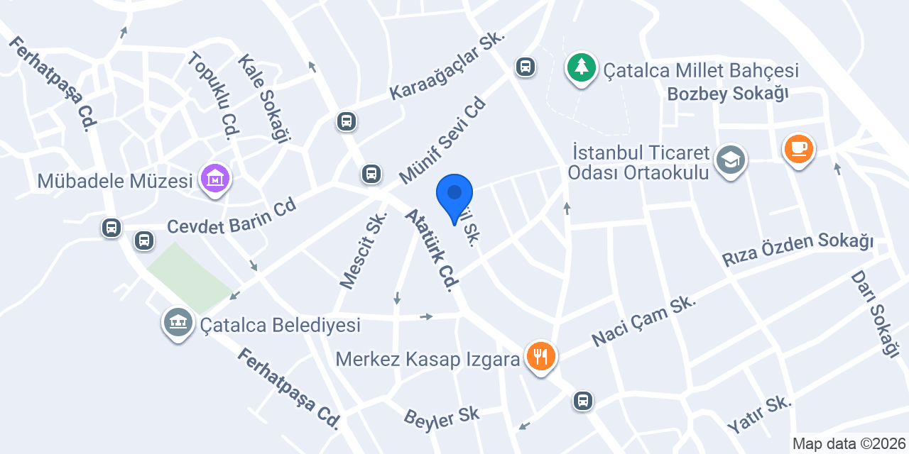 Çatalca Ciger ve Sakatat konumu
