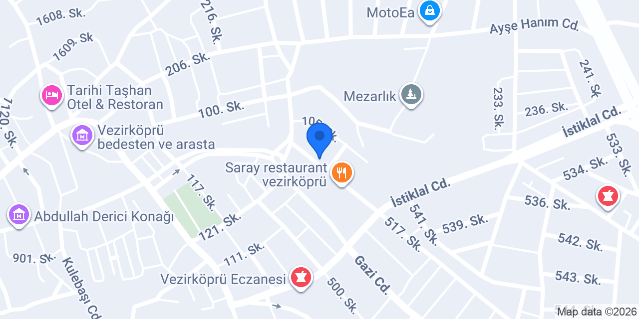 Yılmaz Elektrik konumu
