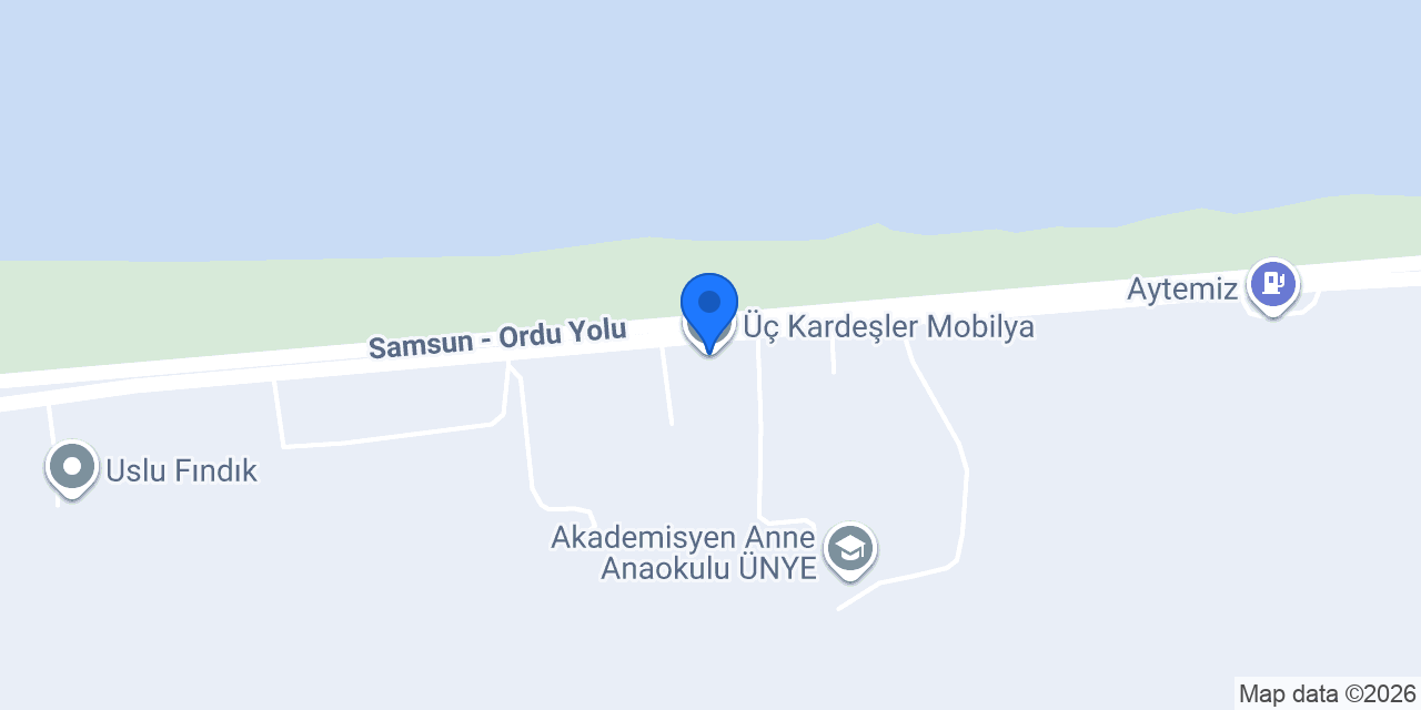 Üç Kardeşler Mobilya konumu