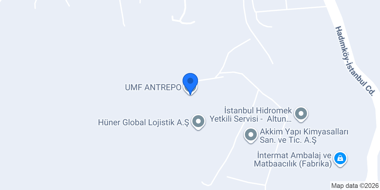UMF ANTREPO konumu