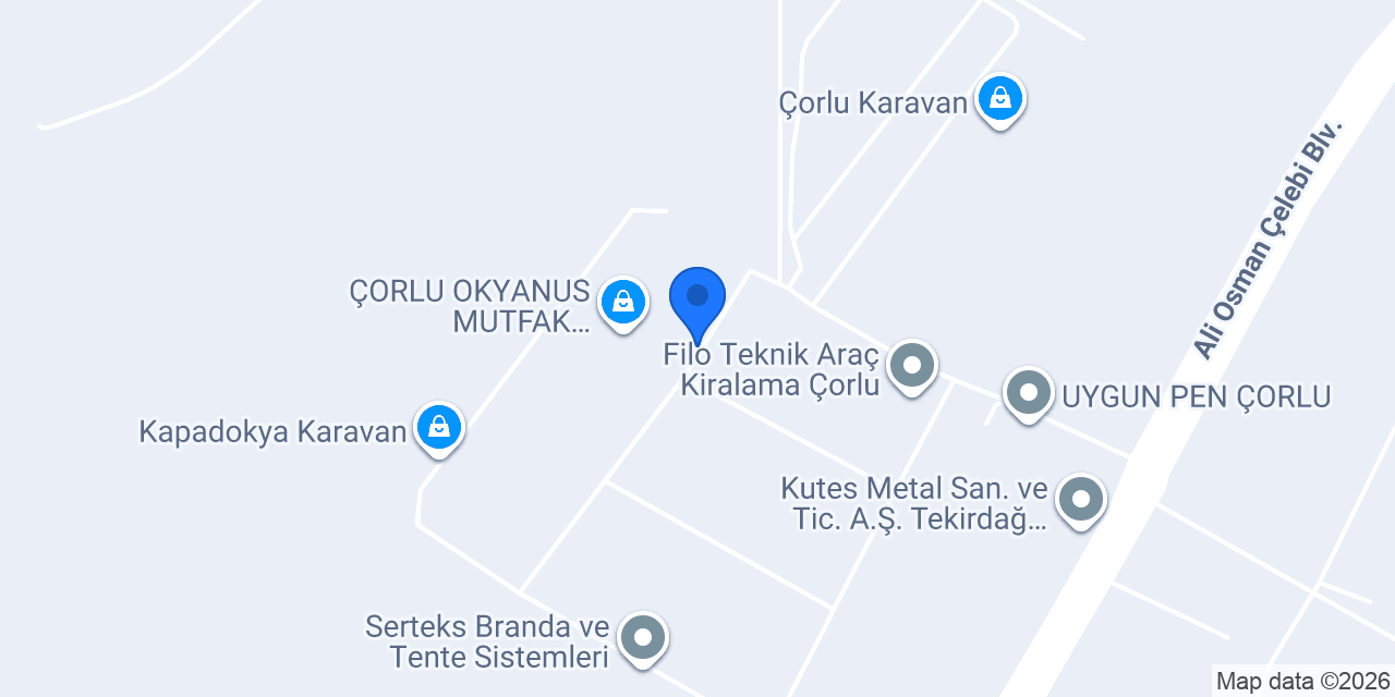 Sanbis Endüstriyel İmalat Atölyesi konumu