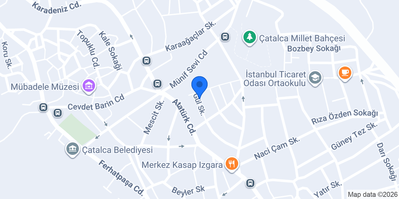 Ece Izgara Büfe konumu