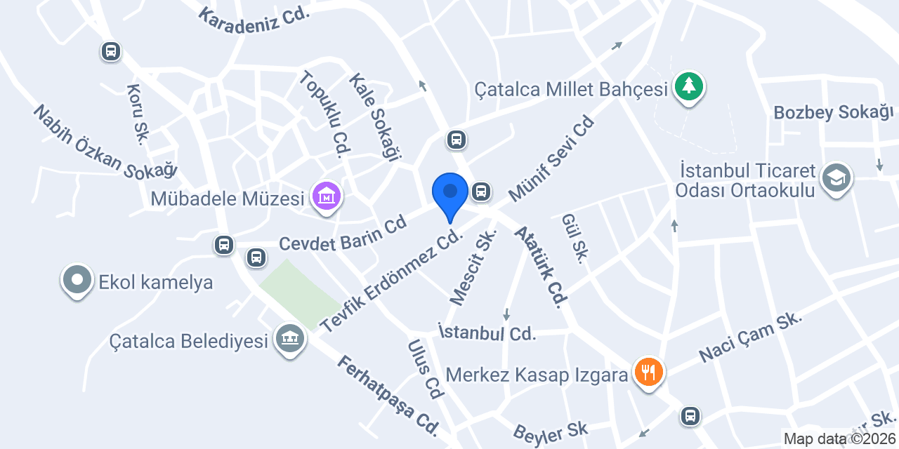 Öz Aktif Sürücü Kursu konumu