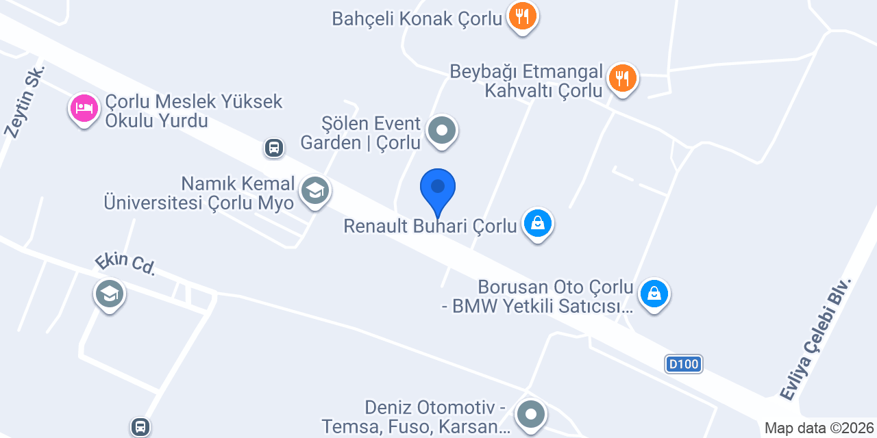 Kelebek Mobilya - Çorlu Önerler konumu