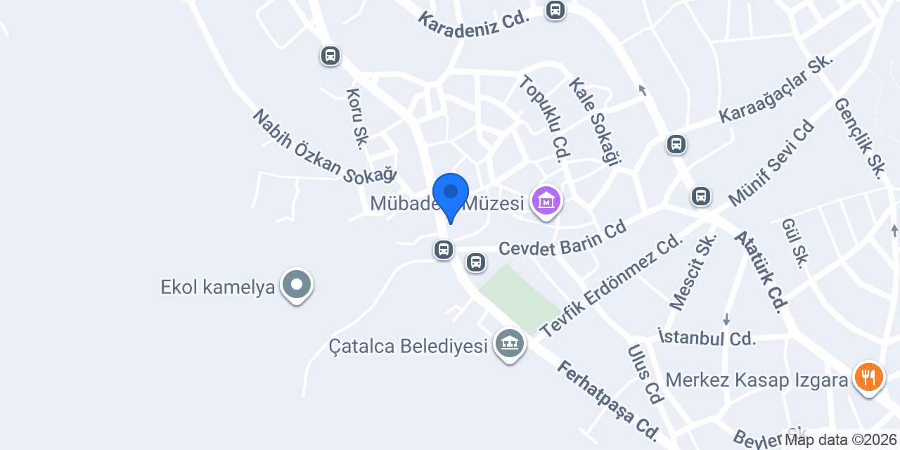 Ufuk tesisat Çatalca konumu