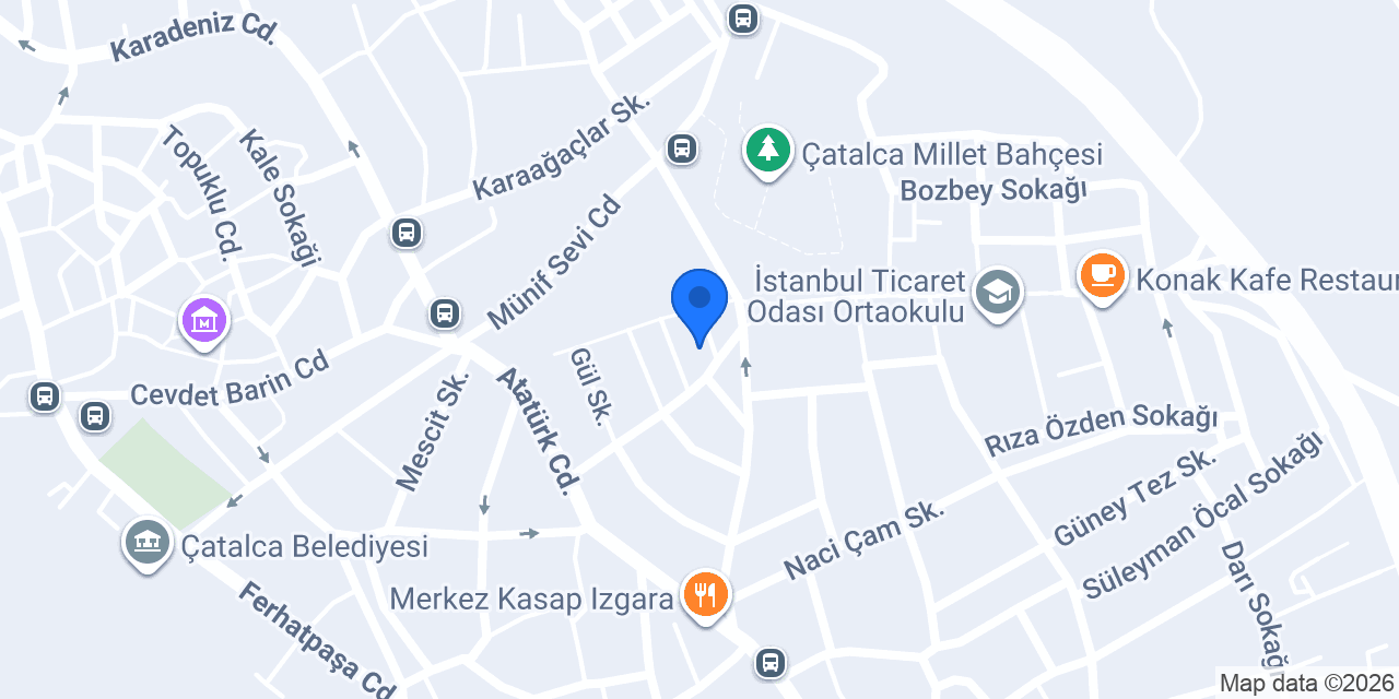 Ayc Sigorta Çatalca konumu