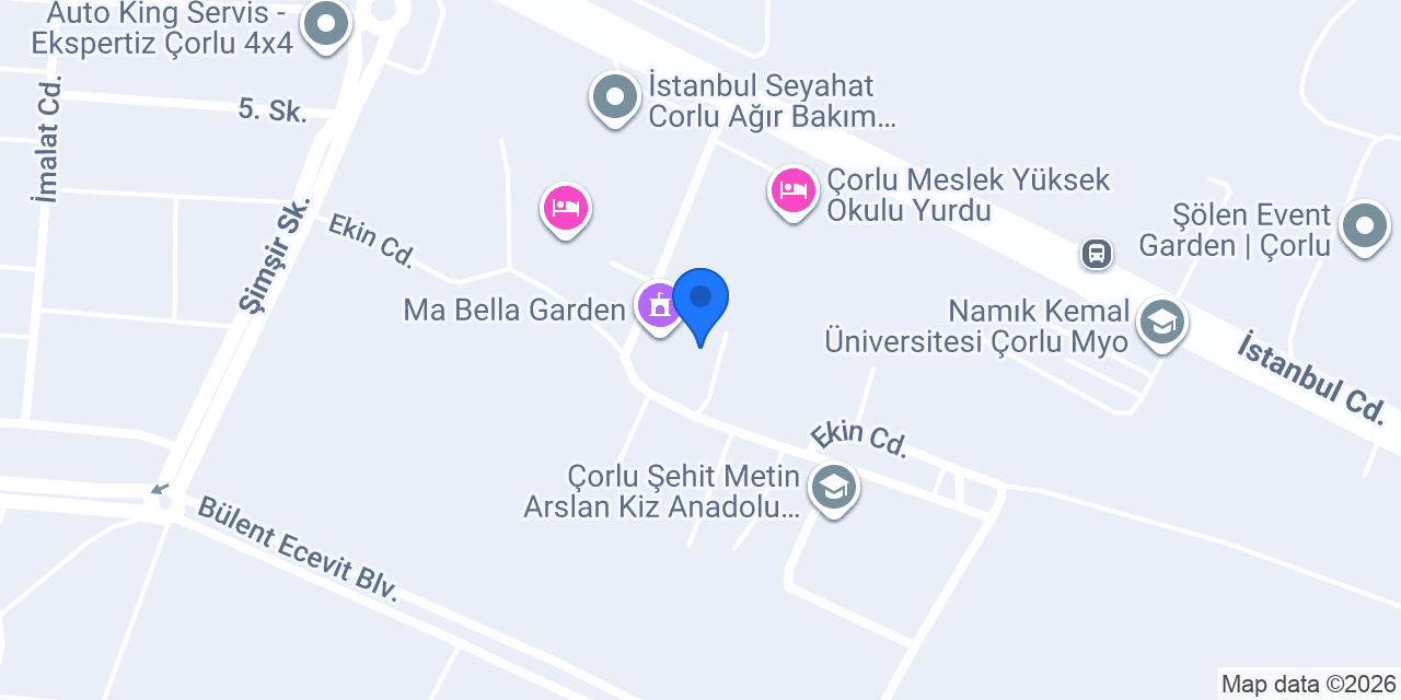 Gentaş Seramik Deposu konumu