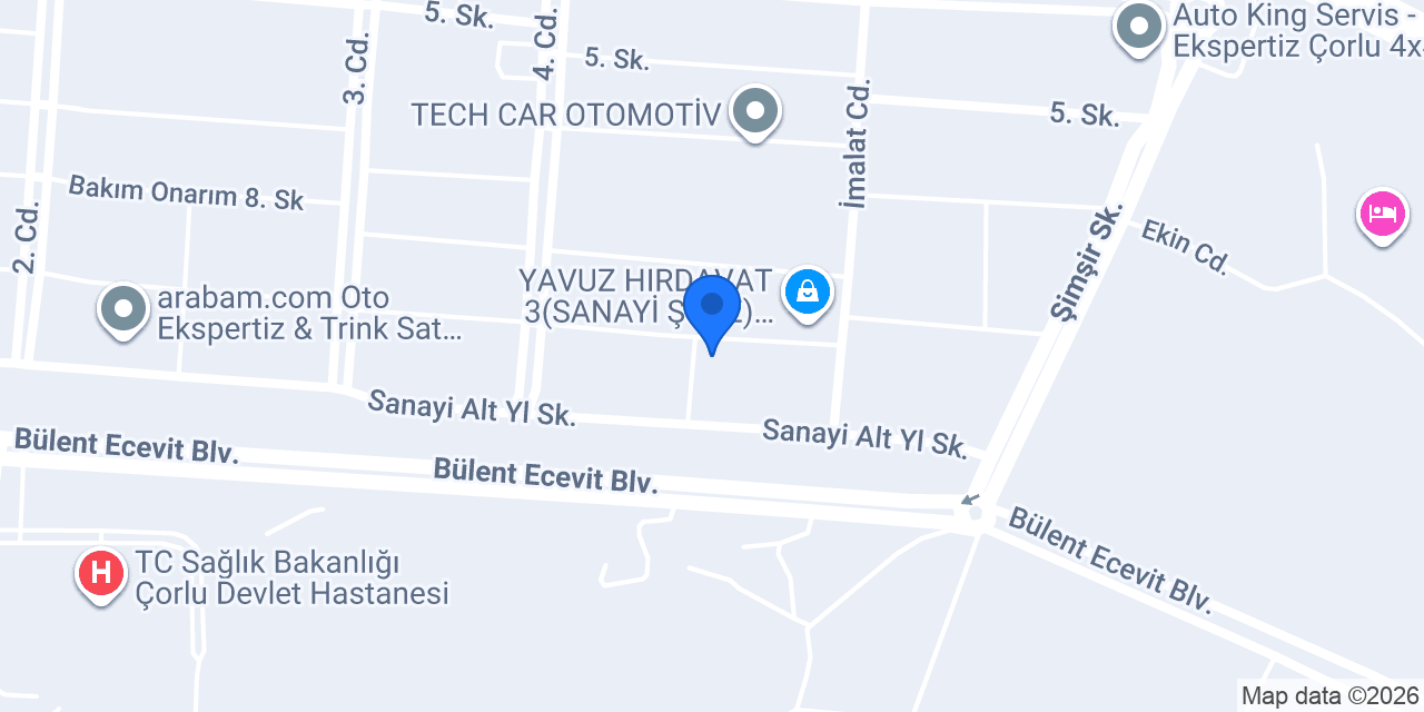 EYT Lastik Endüstriyel Grubu Forklift Lastikleri konumu