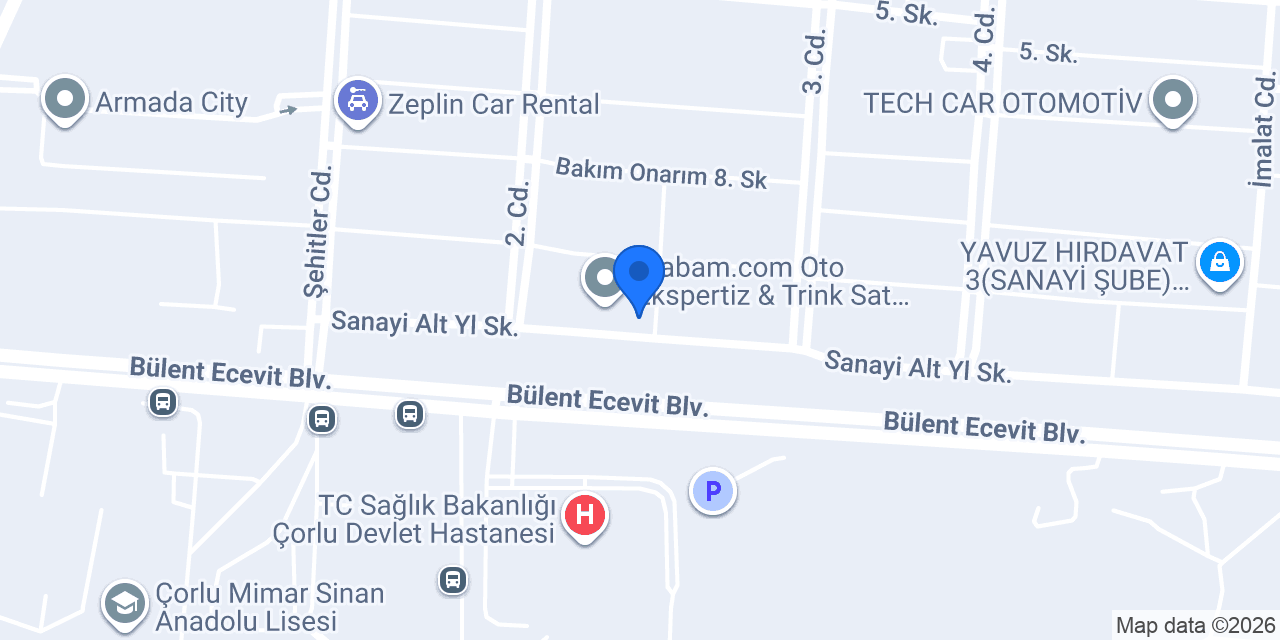 FORD GARAJ ÖZEL FORD SERVİSİ konumu