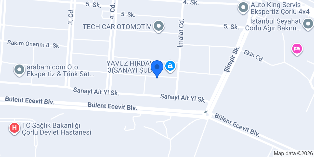 POİNT METAL A.Ş. konumu