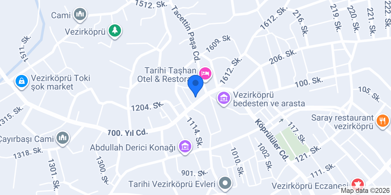 ORTACAMİ ECZANESİ konumu