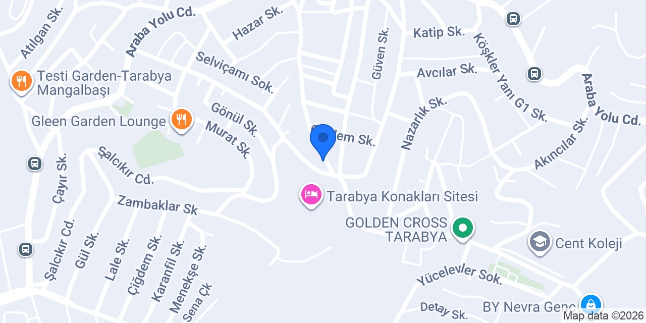 Mer'ci Tarabya konumu