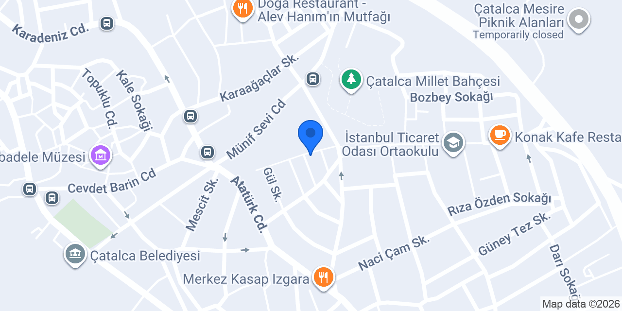 Pınar Çakı Nail Studio konumu
