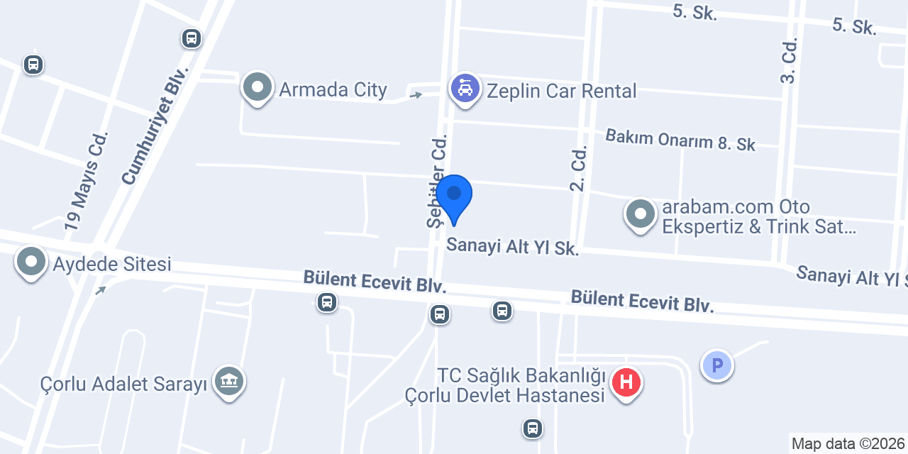 LastikUstam Jant Varta Bosch Çelik Akü Bayi konumu