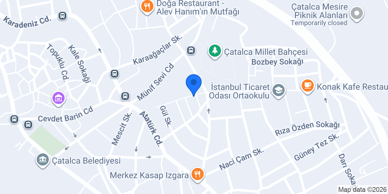 Klinik Psikolog Yeşim Işık konumu
