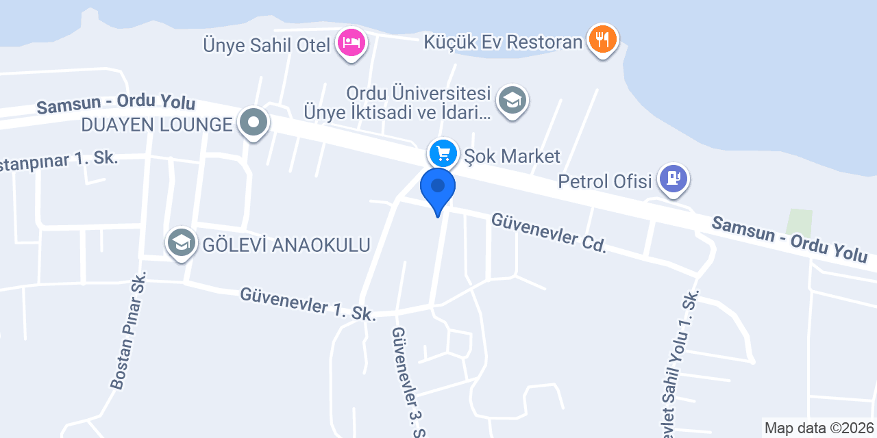 Duygu kuaför konumu