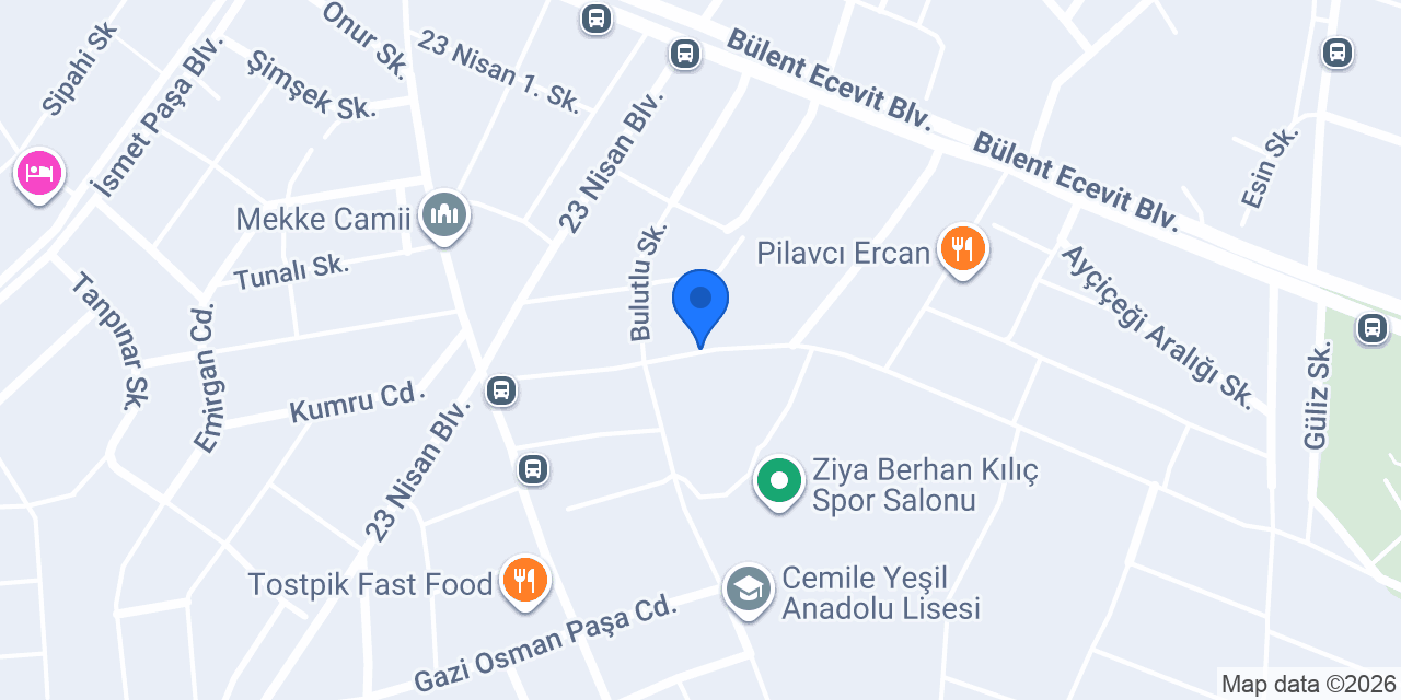 Meryem Dikim Evi konumu